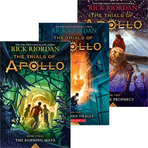 The Trials Of Apollo 1 3 Pack By Rick Riordan Book Pack Scholastic Book Clubs