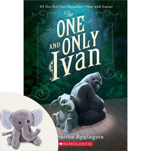 The One And Only Ivan Plus Plush By Katherine Applegate Book Plus Scholastic Book Clubs