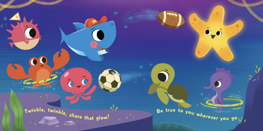 Baby Shark and Friends Twinkle Twinkle You re a Star