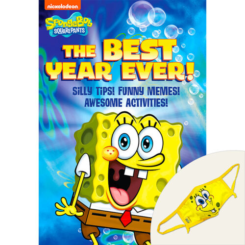 Spongebob Squarepants The Best Year Ever Book Plus Mask