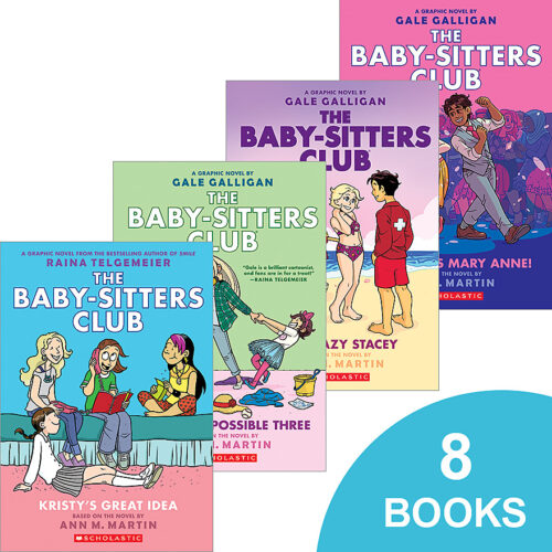 The Baby Sitters Club Graphix 1 8 Pack By Ann M Martin Creator Book Pack Scholastic Book Clubs