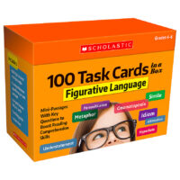 100 Task Cards in a Box: Figurative Language