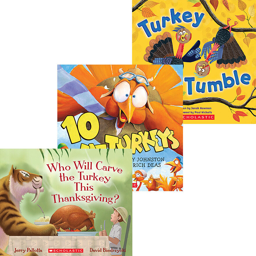 Gobble Gobble Trio (Book Pack) | Scholastic Book Clubs