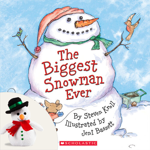 The Biggest Snowman Ever Plus Plush by Steven Kroll (Book Plus)