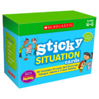 Scholastic News Sticky Situation Cards: Grades 4–6