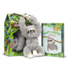 Sloth plush adoption kit sale