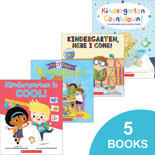 Get Ready For Kindergarten 5 Pack Book Pack Scholastic Book Clubs