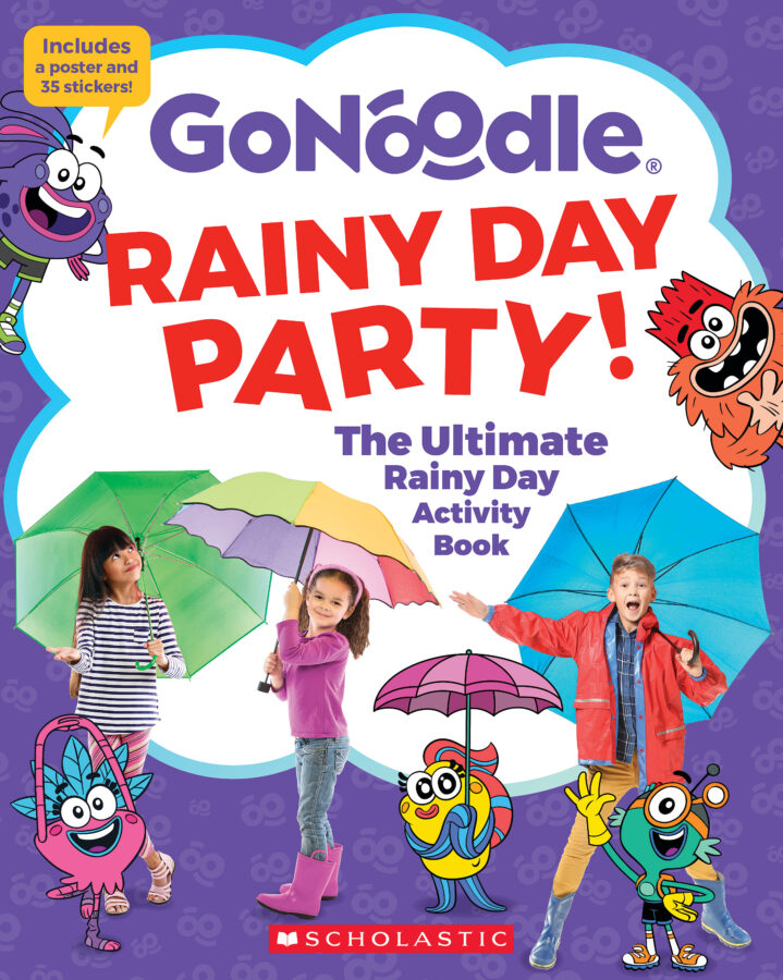 GoNoodle®: Rainy Day Party! (Activity Book)