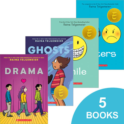 Raina Telgemeier 5-Pack by Raina Telgemeier (Book Pack)