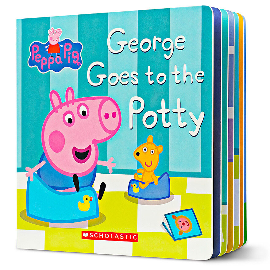 Peppa Pig™: George Goes to the Potty (Board Book)