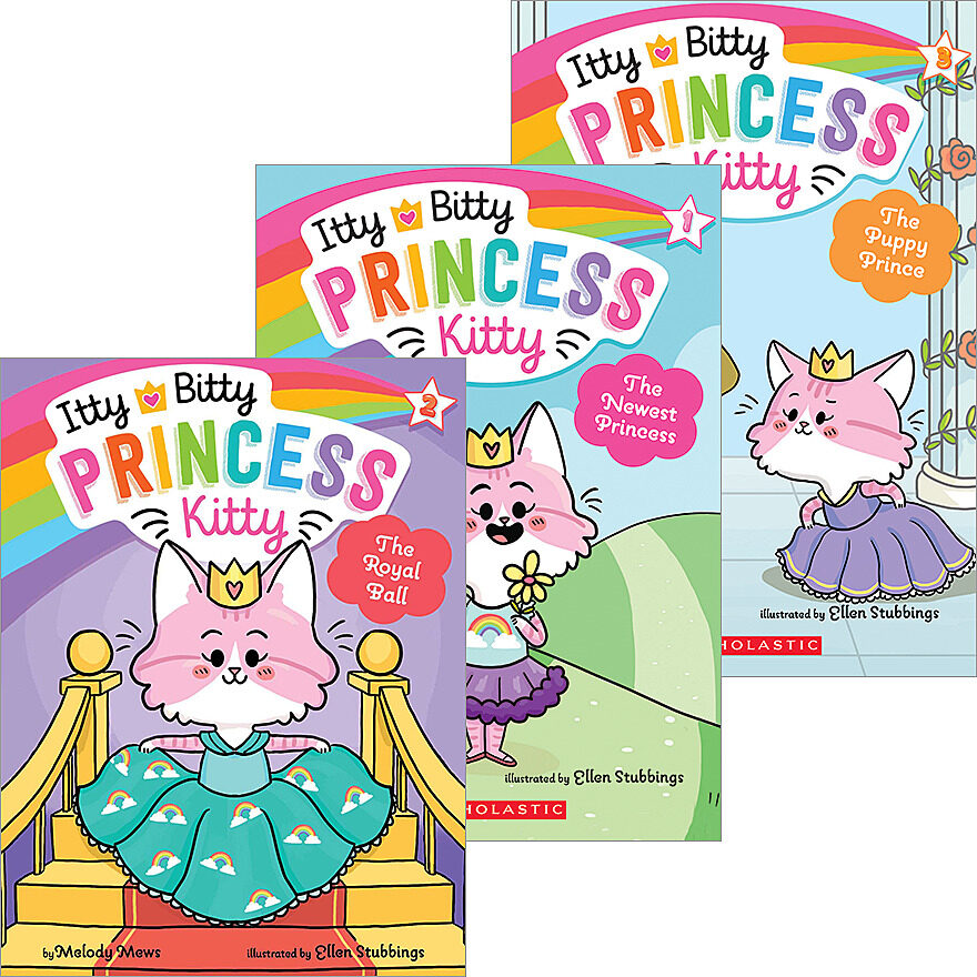  The Itty Bitty Princess Kitty Collection (Boxed Set): The  Newest Princess; The Royal Ball; The Puppy Prince; Star Showers:  9781534469082: Mews, Melody, Stubbings, Ellen: Books