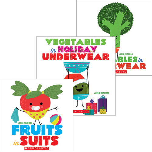 Fruits and Vegetables in Underwear Pack by Jared Chapman Book