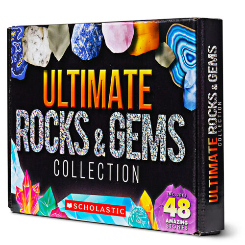 Rock and Mineral Excavation Kit Made in USA, 10 Rocks and Minerals