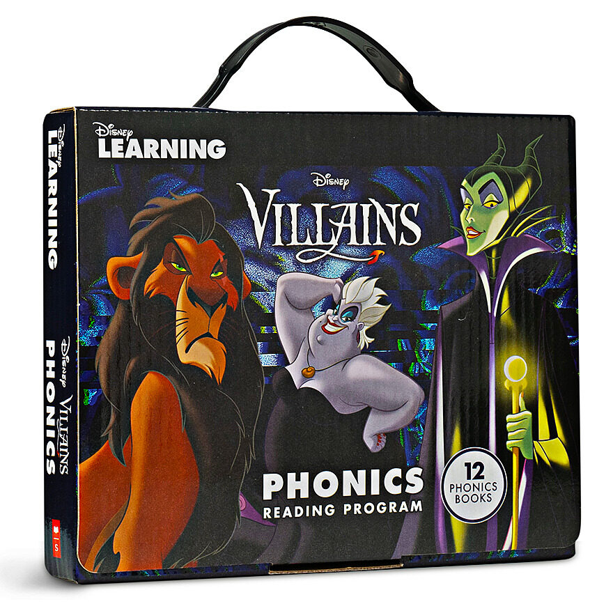 Disney Learning: Disney Villains Phonics Reading Program (Learn-to-Read  Set)