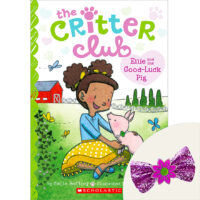 The Critter Club: Ellie and the Good-Luck Pig Barrette Set