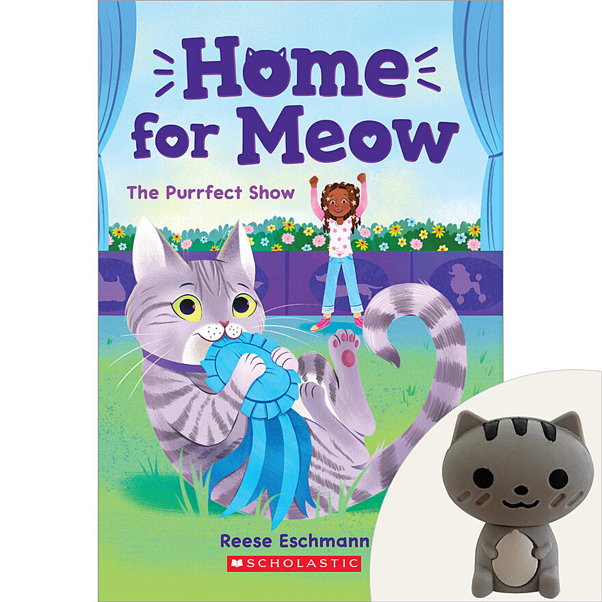 Home for Meow: The Purrfect Show with Eraser by Reese Eschmann (Book Plus)