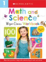 Scholastic Early Learners: Math and Science Wipe-Clean Workbook: Grade 1