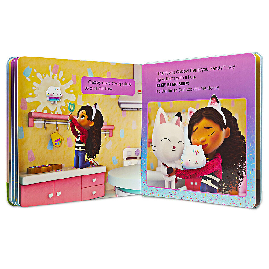 DreamWorks Gabby's Dollhouse: First Look and Find - by Pi Kids (Board Book)