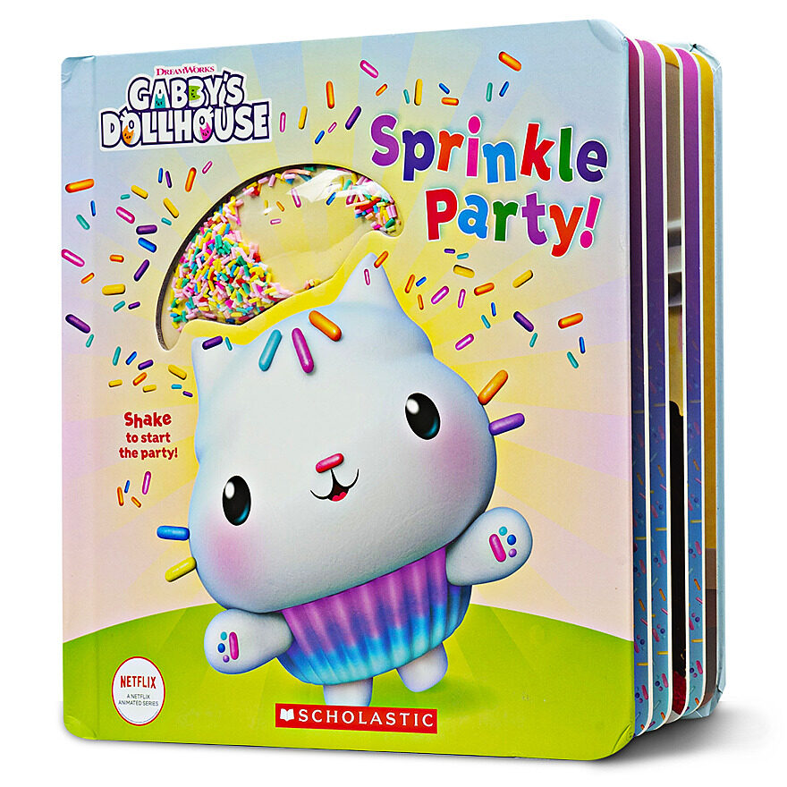 Sprinkle Party! (Gabby's Dollhouse Novelty Board Book) (Paperback)