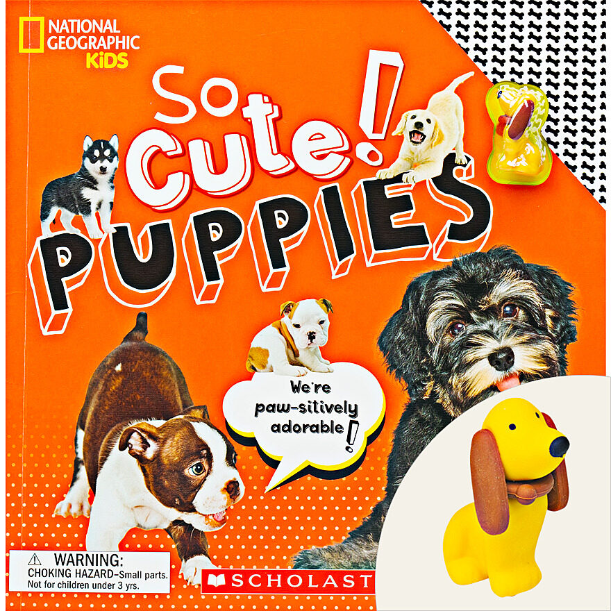 National Geographic Kids™: So Cute! Puppies by Crispin Boyer (Book Plus)