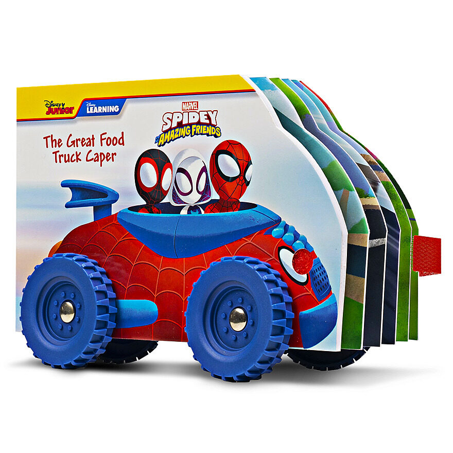 Disney Learning: Spidey and His Amazing Friends: The Great Food Truck Caper  (Board Book)