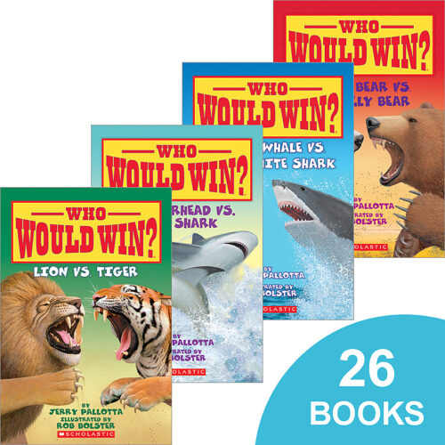 Who Would Win?® Library by Jerry Pallotta (Book Pack) Scholastic Book