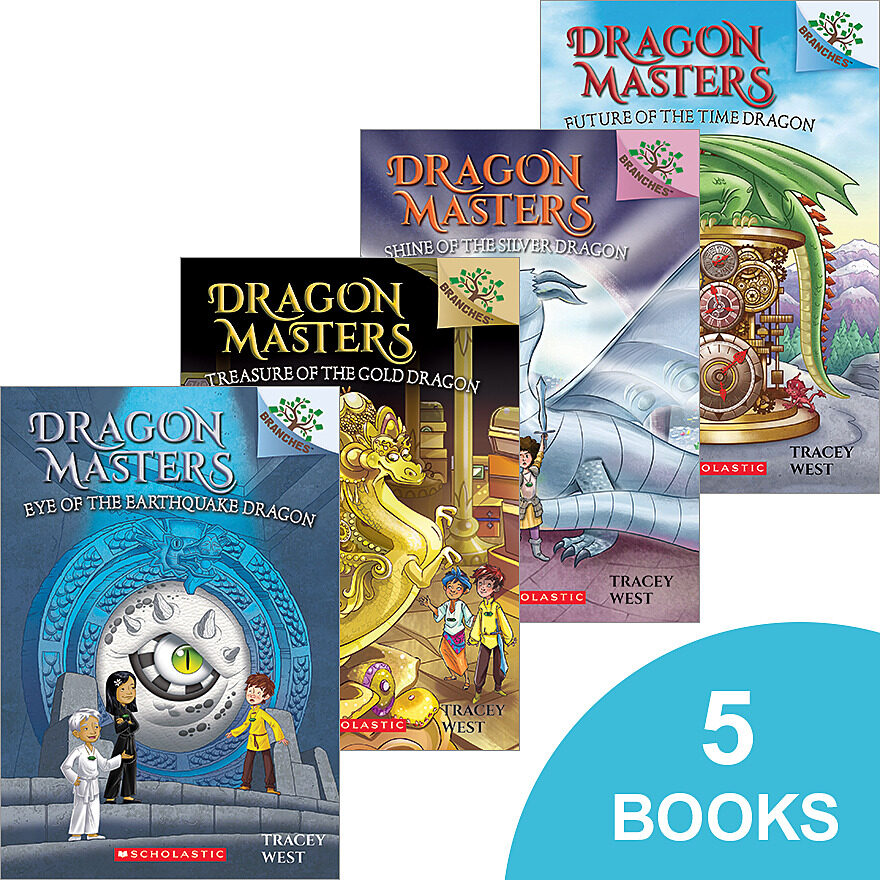 Dragon Masters #11–#15 Pack by Tracey West (Book Pack