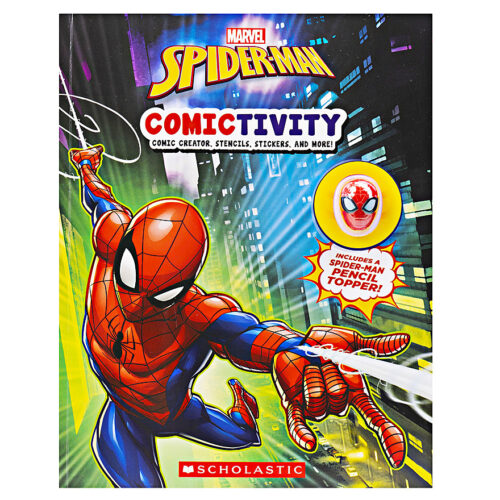 Spider-Man Comictivity with Pencil Topper (Activity Book)