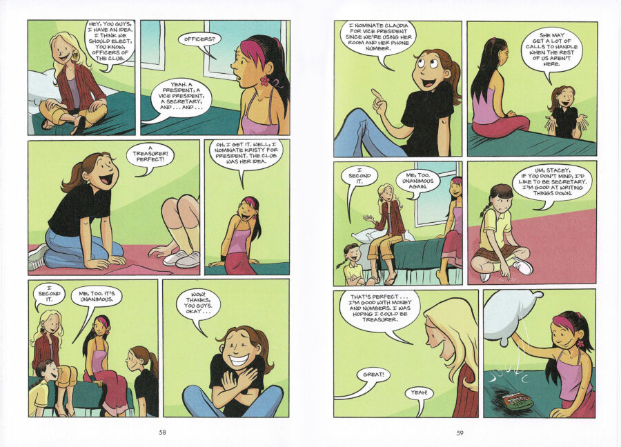 The Baby sitters Club Graphix Kristy s Great Idea by Raina