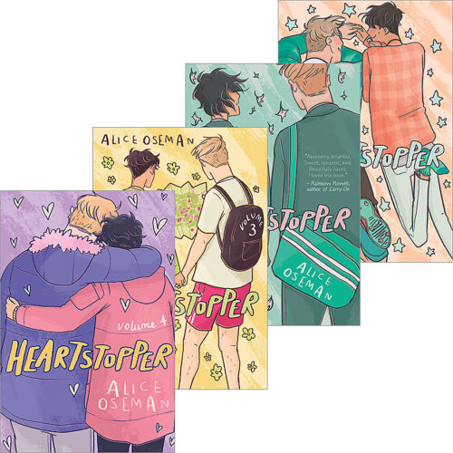 Heartstopper 5 Book Set Collection by Alice Oseman