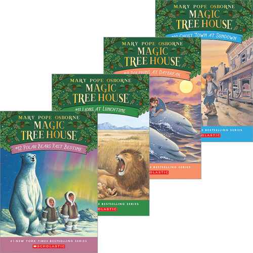 Magic Tree House The Mystery of the Ancient Riddles Boxed Set #3