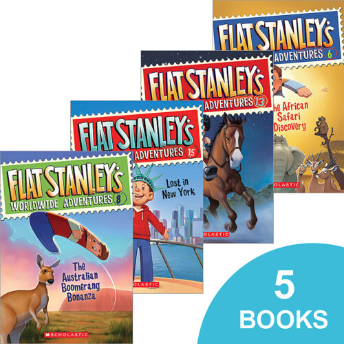 Flat Stanley's Worldwide Adventures Pack by Jeff Brown (Book Pack)