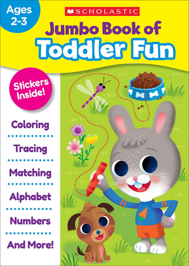 Scholastic Toddler Jumbo Workbook: Early Skills