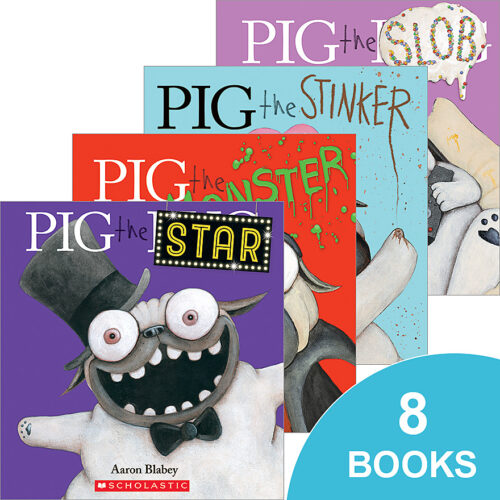 Pig the Pug 8Pack by Aaron Blabey (Book Pack) Scholastic Book Clubs