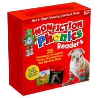 Nonfiction Phonics Readers Set 1: Short Vowels, Blends & More (Single-Copy Set)