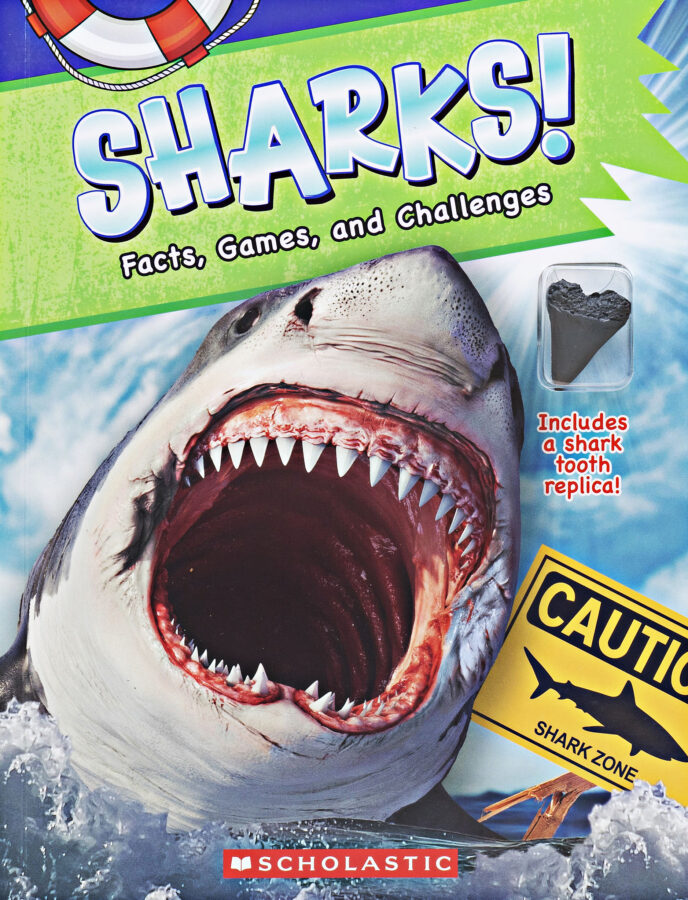 Sharks! Facts, Games, and Challenges with Shark Tooth (Activity Book)