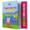 Learn with Peppa Pig: Peppa's Bus Trip: A Count & Slide Book