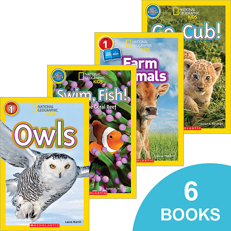 National Geographic Kids™ Animal Reader 6-Pack (Book Pack 