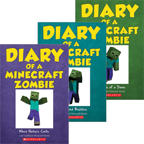 Diary of a Minecraft Zombie #1–#3 Pack (Book Pack) | Scholastic 