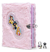 Disney Princess Plush Rhinestone Diary