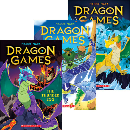 Dragon Games Trio by Maddy Mara (Book Pack)