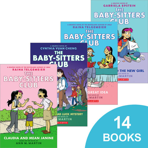 The Baby-sitters Club® Graphix #1-#13 Pack by Ann M. Martin 