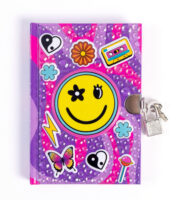 Smiley Face Rhinestone Diary