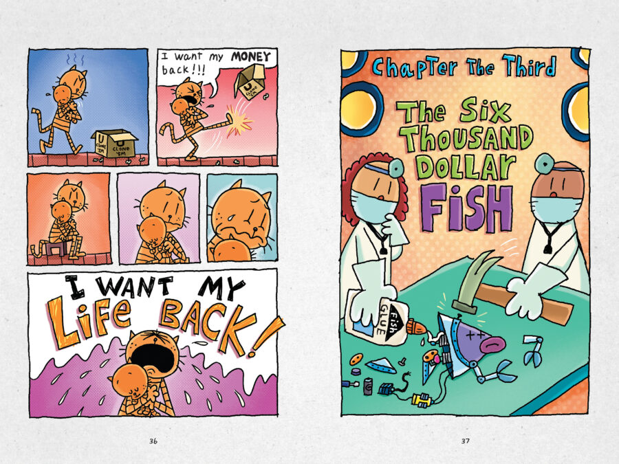 Dog Man and Petey Books Plus Plushes by Dav Pilkey Book Plus Scholastic Book Clubs