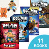 Dog Man and Petey Books Plus Plushes