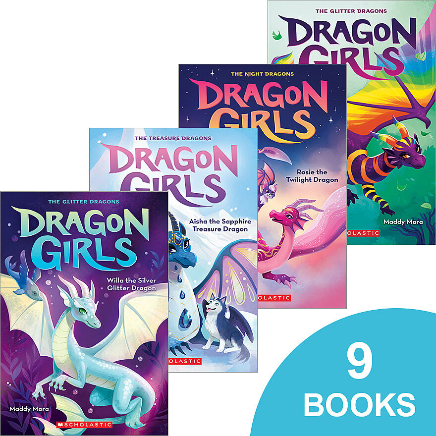 Dragon Girls 9-Pack by Maddy Mara (Book Pack)