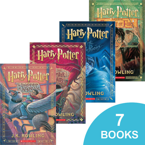 Harry Potter Illustrated Collection (Pack of 4) by J.K. Rowling