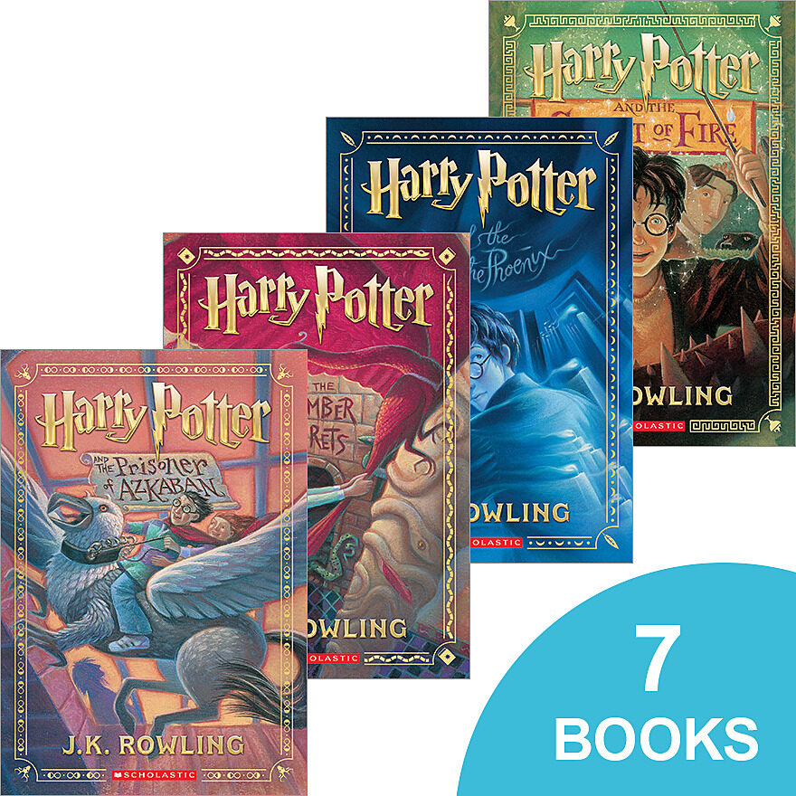 JK Rowling's Harry Potter Scholastic Special Edition 2-Book Collection:  Harry Potter and the Chamber of Secrets (Book 2); Harry Potter and The  Goblet