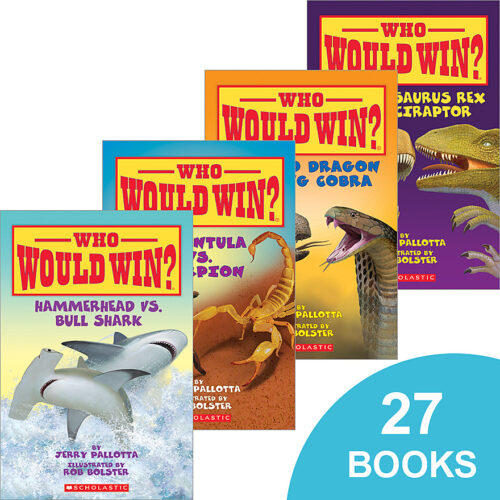 Who Would Win?® Complete Collection by Jerry Pallotta (Book Pack 