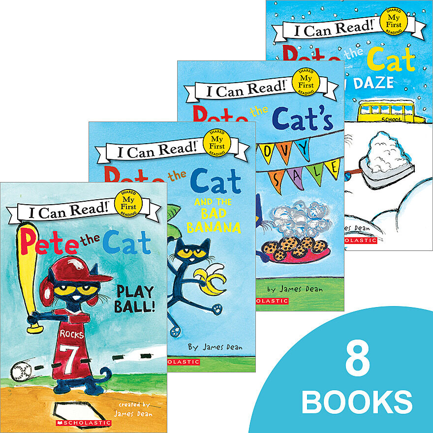 I Can Read!™ with Pete the Cat Pack (Book Pack) | Scholastic Book 